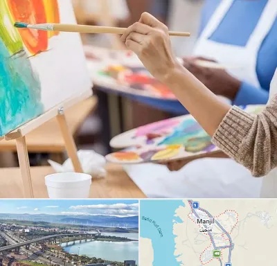 آموزشگاه هنر های تجسمی در منجیل
