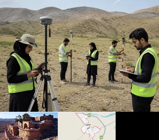 آموزش جامع نقشه برداری زمینی GPS در قائن