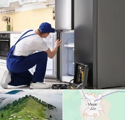 سرویس یخچال در ماسال