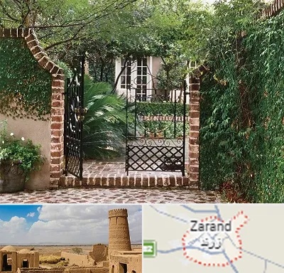 درب حیاط در زرند