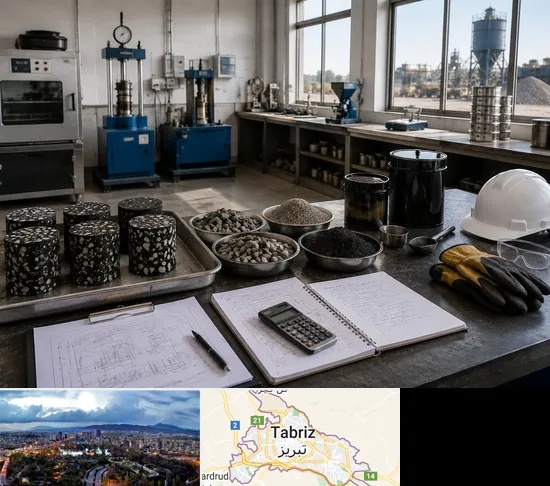 آموزش کارشناس فنی، تولید و اجرای آسفالت در تبریز