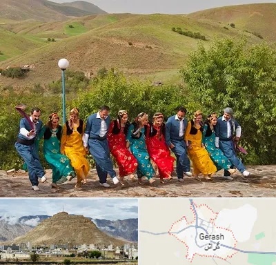 کلاس رقص کردی در گراش