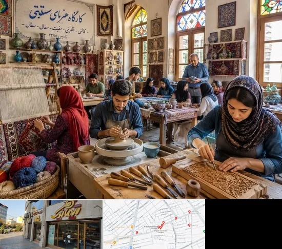 آموزشگاه صنایع دستی در عطاران قم