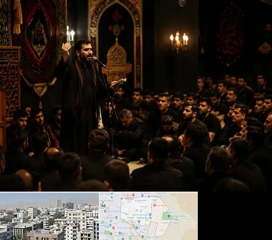 مداح در منطقه 14 تهران