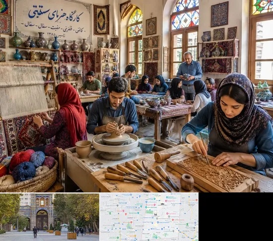 آموزشگاه صنایع دستی در منطقه 12 تهران