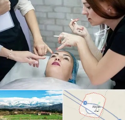 آموزشگاه آرایشگری در آبیک