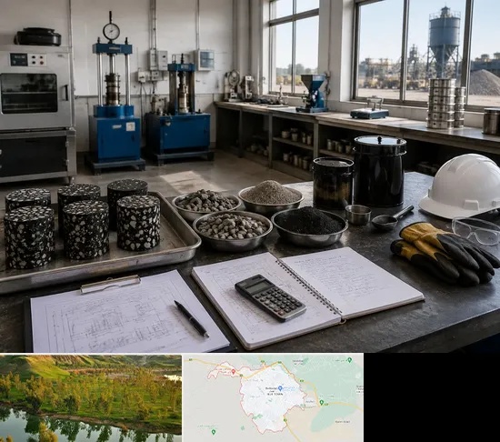 آموزش کارشناس فنی، تولید و اجرای آسفالت در بهبهان