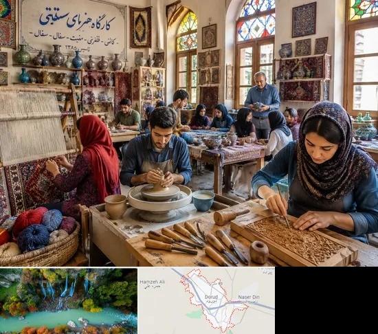 آموزشگاه صنایع دستی در دورود