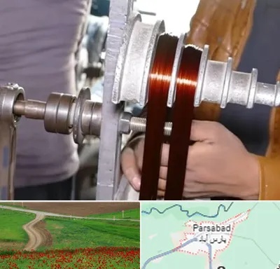 سیم پیچی در پارس آباد