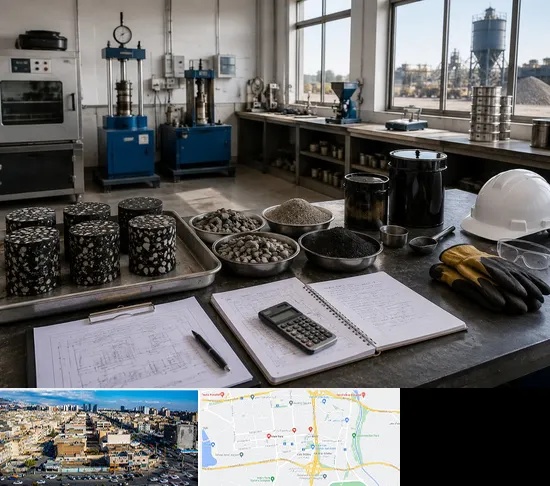 آموزش کارشناس فنی، تولید و اجرای آسفالت در شهرک راه آهن