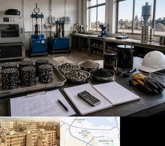 آموزش کارشناس فنی، تولید و اجرای آسفالت در جنوب غرب تهران