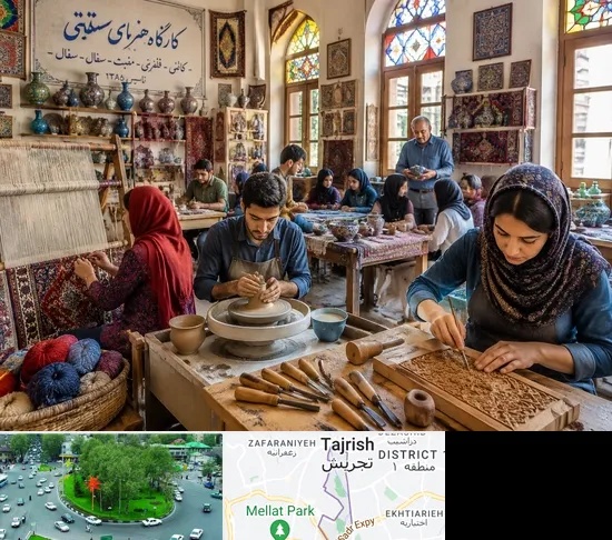 آموزشگاه صنایع دستی در تجریش
