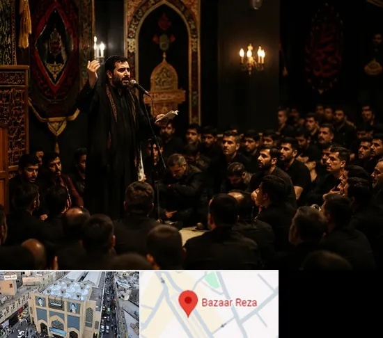 مداح در بازار رضا مشهد