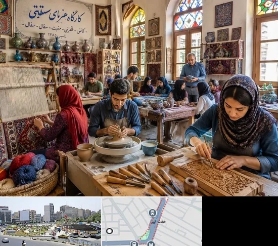 آموزشگاه صنایع دستی در هفت تیر