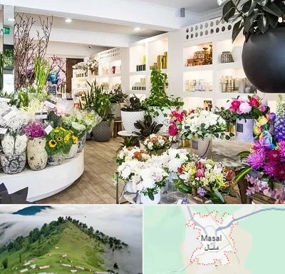 گل فروشی در ماسال