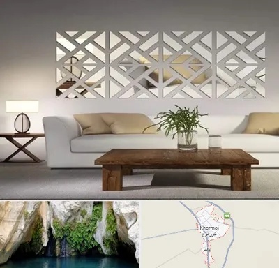 فروش آینه دکوراتیو در خورموج