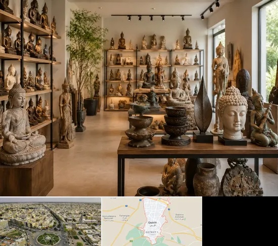 مجسمه فروشی در قزوین