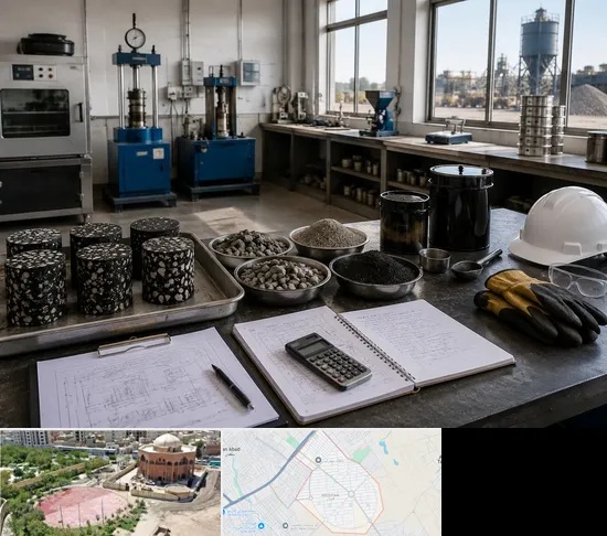 آموزش کارشناس فنی، تولید و اجرای آسفالت در گلستان اسلامشهر