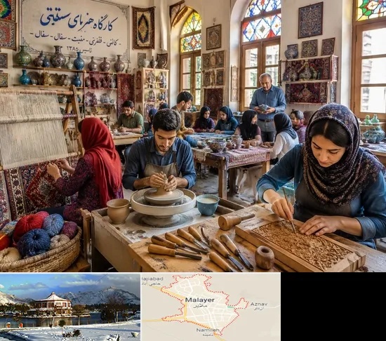 آموزشگاه صنایع دستی در ملایر