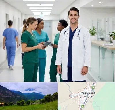 روپوش و اسکراب پزشکی در مرزن آباد