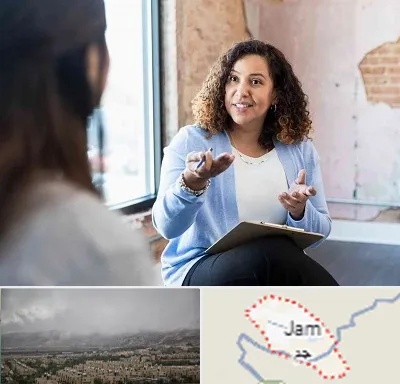 روانشناس خانم در جم
