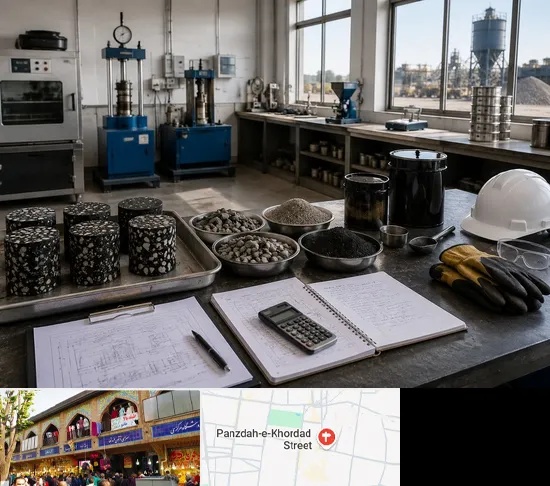 آموزش کارشناس فنی، تولید و اجرای آسفالت در 15 خرداد