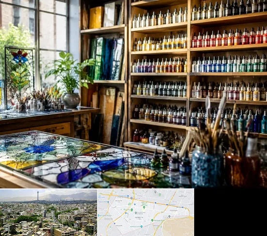 فروشگاه لوازم ویترای در منطقه 8 تهران