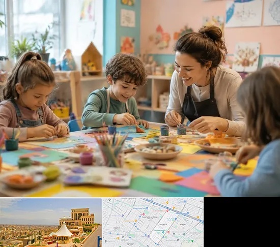 کارگاه خلاقیت در هاشمیه مشهد