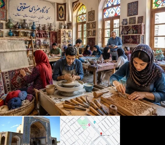 آموزشگاه صنایع دستی در مصلی مشهد