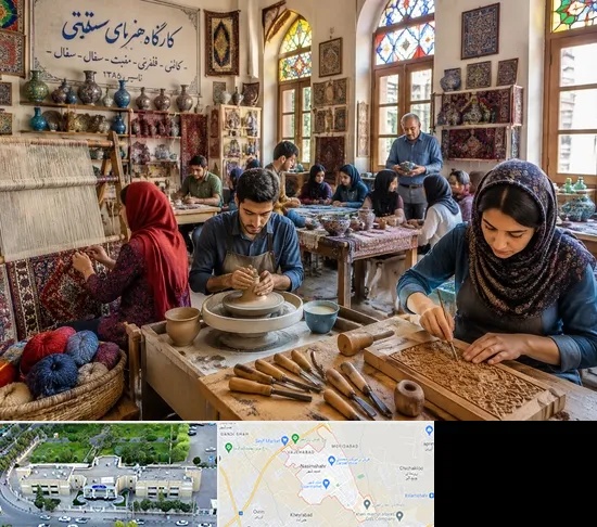 آموزشگاه صنایع دستی در نسیم شهر