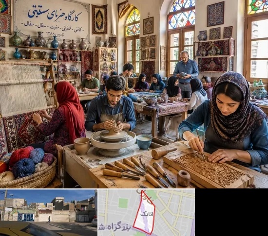 آموزشگاه صنایع دستی در اتابک