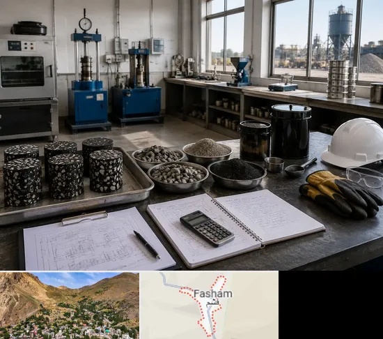 آموزش کارشناس فنی، تولید و اجرای آسفالت در فشم
