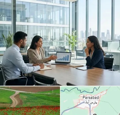 بانک صنعت و معدن در پارس آباد