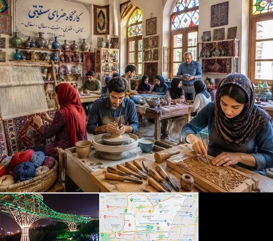 آموزشگاه صنایع دستی در منطقه 3 تهران