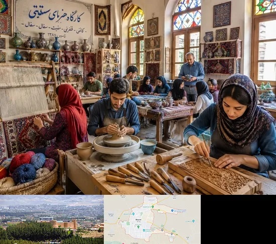 آموزشگاه صنایع دستی در بیرجند