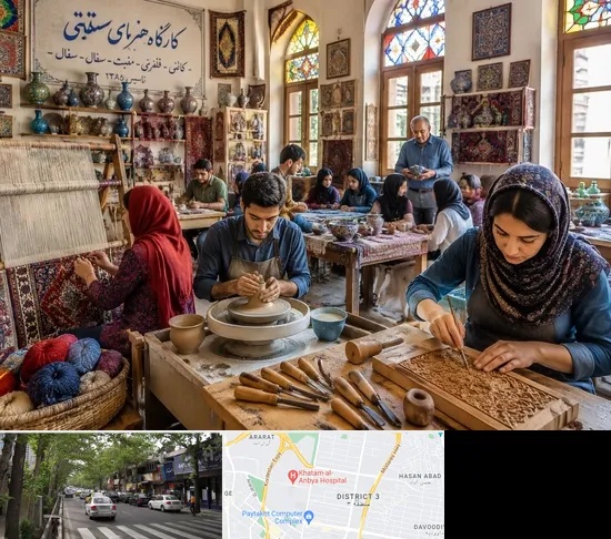 آموزشگاه صنایع دستی در ظفر