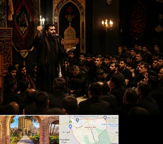 مداح در شهر ری