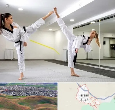 باشگاه دفاع شخصی بانوان در فارسان