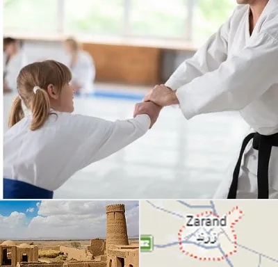 باشگاه جودو بانوان در زرند