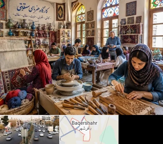آموزشگاه صنایع دستی در باقرشهر
