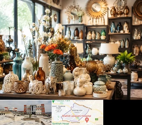 عمده فروشی وسایل دکوری و تزیینی در حکیمیه