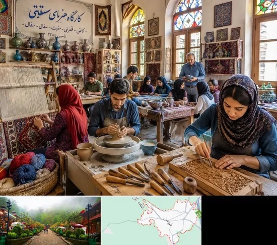 آموزشگاه صنایع دستی در فومن