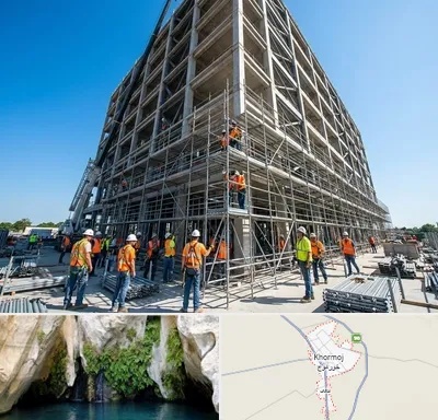 داربست در خورموج