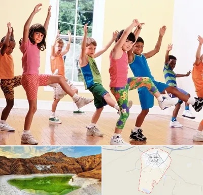 کلاس ایروبیک کودکان در گرمسار