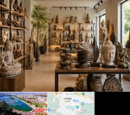 مجسمه فروشی در لاهیجان