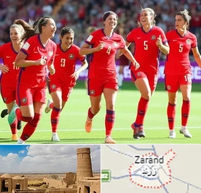 باشگاه فوتبال بانوان در زرند