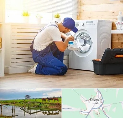 نصاب ماشین لباسشویی در خمام