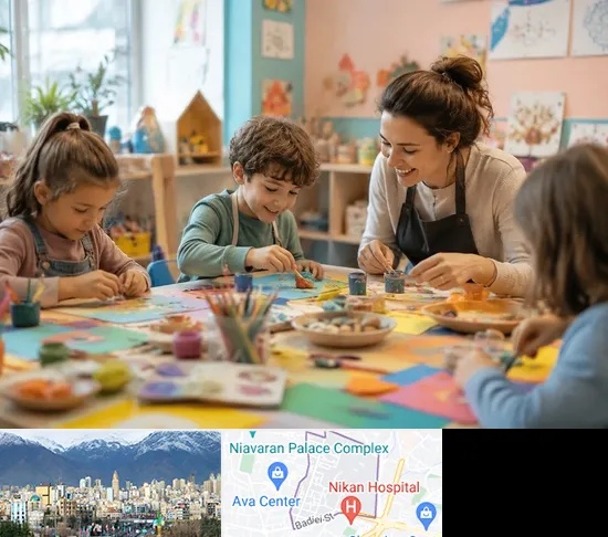 کارگاه خلاقیت در آجودانیه