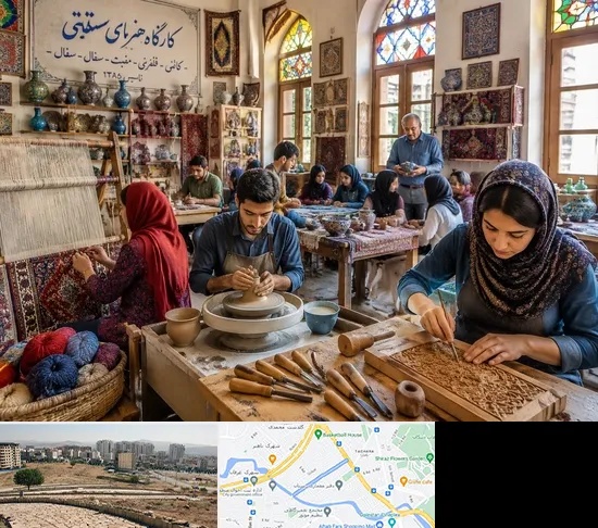 آموزشگاه صنایع دستی در کوی وحدت شیراز