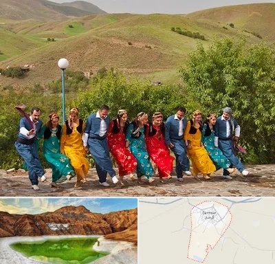 کلاس رقص کردی در گرمسار